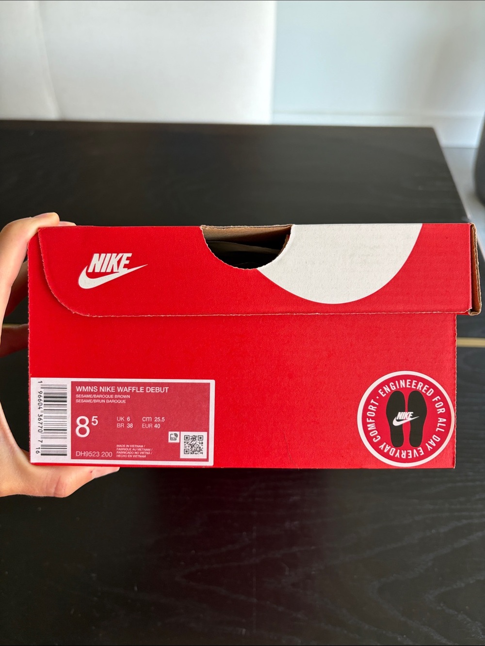 Nike Waffle Debut - Sesame Baroque Brown - Picture 13 of 13